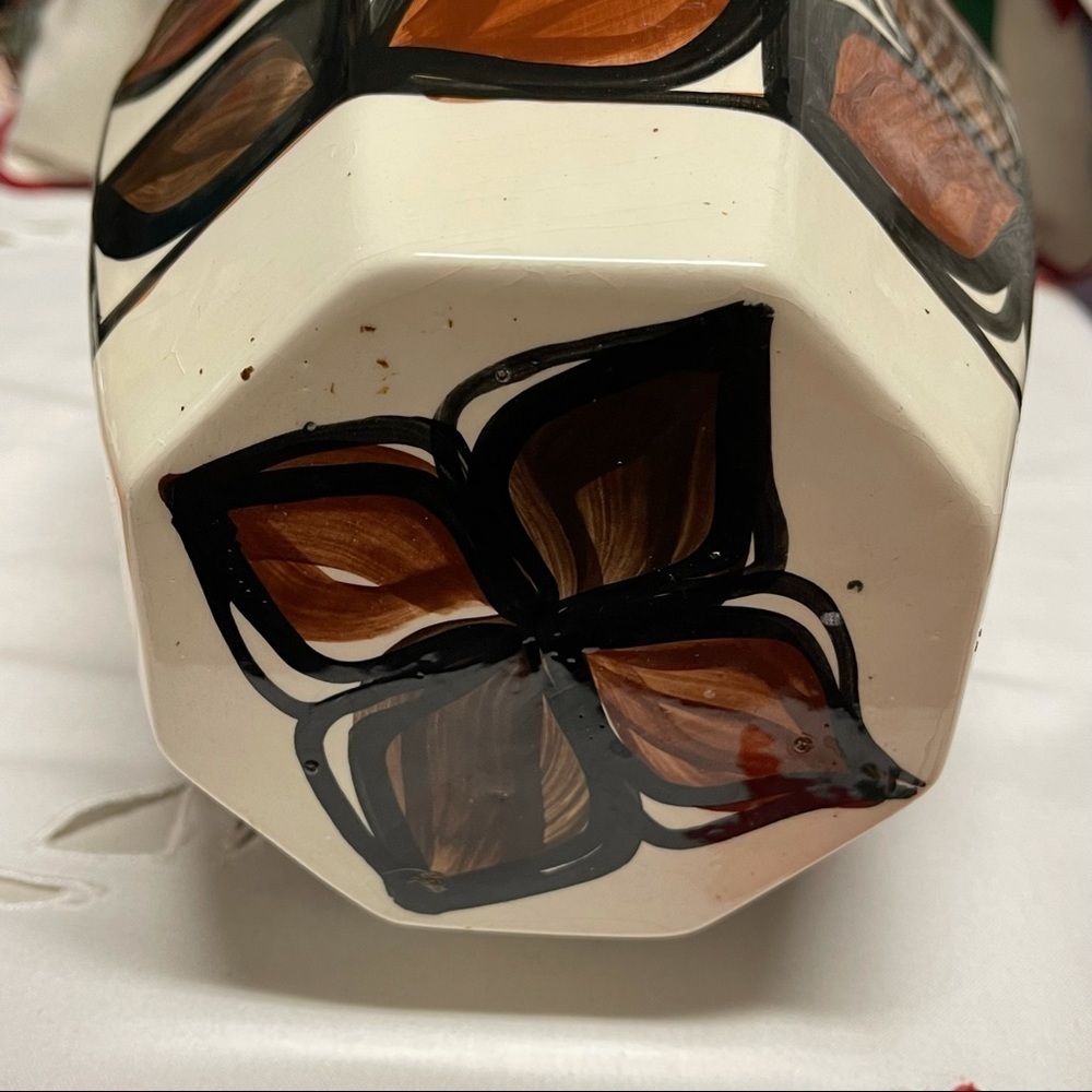 Vintage 80’s Pohaku Kiln Handmade Pottery Vase Hawaii 12 3/4" Tall - Picture 6 of 10